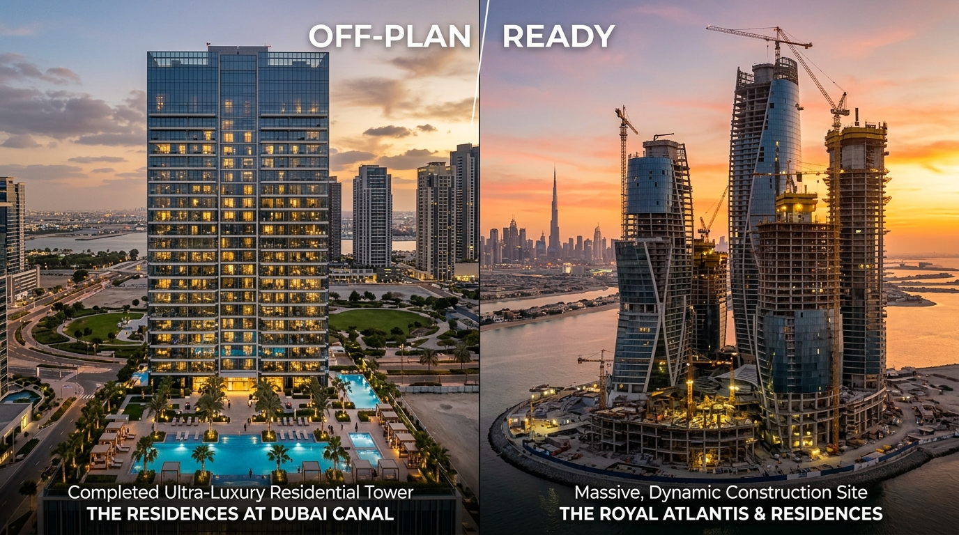 Off-Plan vs Ready Property in Dubai: The Real Math & Investment Guide (2026)