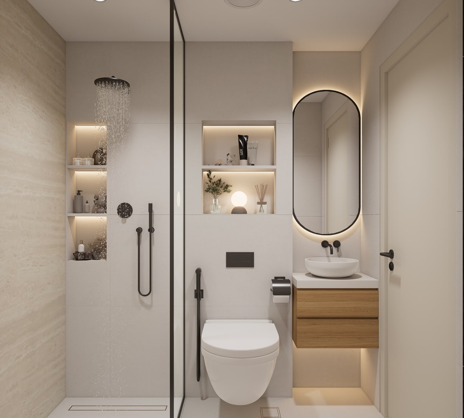 En-Suite Bathroom — Floating Vanity